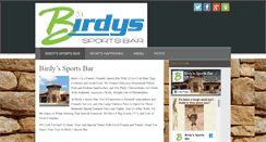 Desktop Screenshot of birdysbar.com