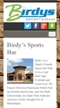 Mobile Screenshot of birdysbar.com